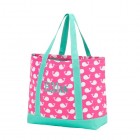 pink whale tote