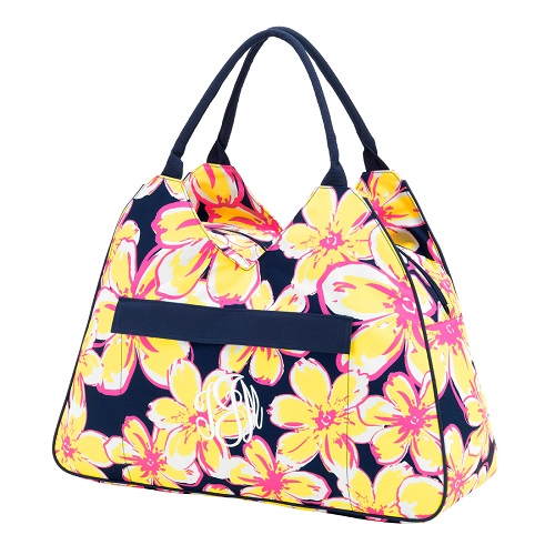 beachy Floral beach bag
