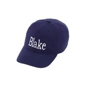 navy kids embroidered hats